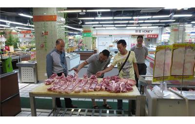 芦山县农业局开展肉品市场检查保障肉品消费安全